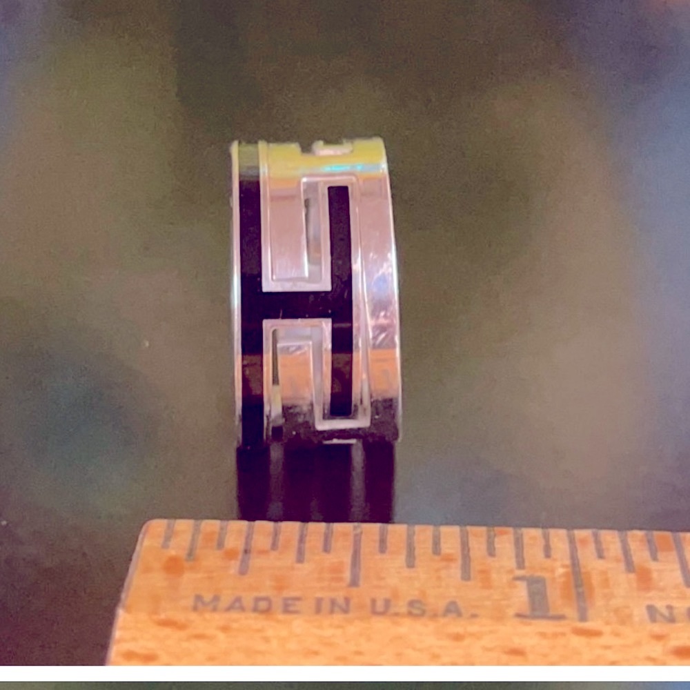 Wow Poshmark - Authentic Herms Sterling Silver Ri… - image 3